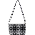 Frets Mosaic Pattern Geometric Double Gusset Crossbody Bag