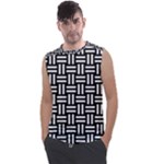 Frets Mosaic Pattern Geometric Men s Regular Tank Top