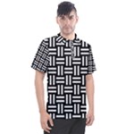 Frets Mosaic Pattern Geometric Men s Polo T-Shirt