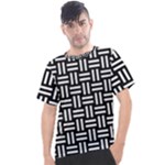 Frets Mosaic Pattern Geometric Men s Sport Top