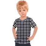 Frets Mosaic Pattern Geometric Kids  Sports T-Shirt