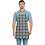 Frets Mosaic Pattern Geometric Kitchen Apron