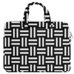 Frets Mosaic Pattern Geometric MacBook Pro 13  Double Pocket Laptop Bag