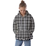 Frets Mosaic Pattern Geometric Kids  Oversized Hoodie