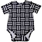 Frets Mosaic Pattern Geometric Baby Short Sleeve Bodysuit