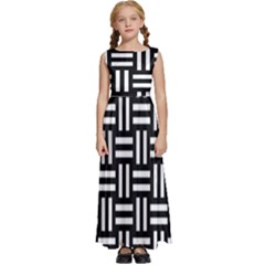 Kids  Satin Sleeveless Maxi Dress 