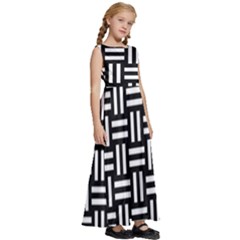 Kids  Satin Sleeveless Maxi Dress 