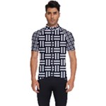 Frets Mosaic Pattern Geometric Men s Short Sleeve Cycling Jersey