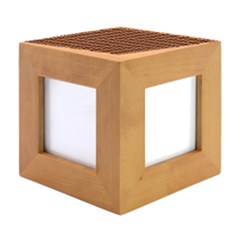 Wood Photo Frame Cube 