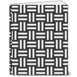 Frets Mosaic Pattern Geometric 8  x 10  Hardcover Notebook