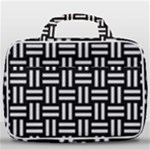 Frets Mosaic Pattern Geometric Travel Toiletry Bag With Hanging Hook