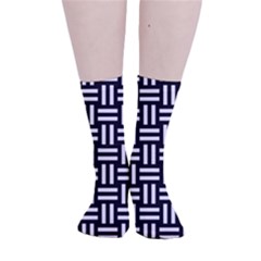 Smooth Crew Length Tube Socks 