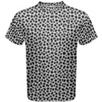 Marble Cracked Pattern Surface Men s Cotton T-Shirt