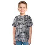 Marble Cracked Pattern Surface Kids  Sport Mesh T-Shirt