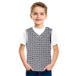 Marble Cracked Pattern Surface Kids  Basketball Tank Top