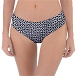 Marble Cracked Pattern Surface Reversible Classic Bikini Bottoms