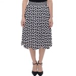 Marble Cracked Pattern Surface Classic Midi Skirt