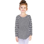 Marble Cracked Pattern Surface Kids  Long Sleeve T-Shirt