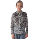 Marble Cracked Pattern Surface Kids  Long Sleeve Shirt