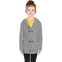 Kids  Double Breasted Button Coat 