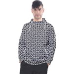 Marble Cracked Pattern Surface Men s Pullover Hoodie