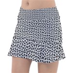 Marble Cracked Pattern Surface Classic Tennis Skirt