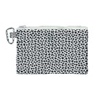 Marble Cracked Pattern Surface Canvas Cosmetic Bag (Medium)