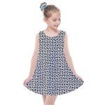 Marble Cracked Pattern Surface Kids  Summer Dress