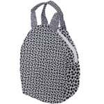 Marble Cracked Pattern Surface Travel Backpack