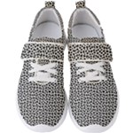 Marble Cracked Pattern Surface Men s Velcro Strap Shoes