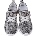 Marble Cracked Pattern Surface Women s Velcro Strap Shoes