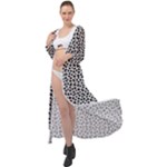 Marble Cracked Pattern Surface Maxi Chiffon Beach Wrap