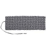 Marble Cracked Pattern Surface Roll Up Canvas Pencil Holder (M)