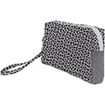 Marble Cracked Pattern Surface Wristlet Pouch Bag (Small)