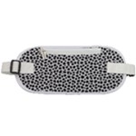 Marble Cracked Pattern Surface Rounded Waist Pouch