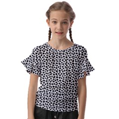 Kids  Cut Out Flutter Sleeves 