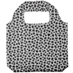 Marble Cracked Pattern Surface Foldable Grocery Recycle Bag