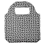 Marble Cracked Pattern Surface Premium Foldable Grocery Recycle Bag