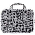 Marble Cracked Pattern Surface Travel Toiletry Bag With Hanging Hook