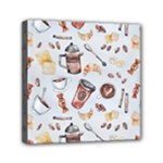 Coffee Mania Caffeine Mini Canvas 6  x 6  (Stretched)