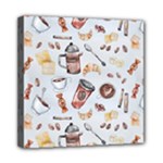 Coffee Mania Caffeine Mini Canvas 8  x 8  (Stretched)