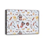 Coffee Mania Caffeine Mini Canvas 7  x 5  (Stretched)