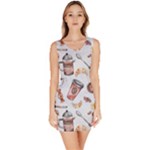 Coffee Mania Caffeine Bodycon Dress