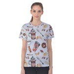 Coffee Mania Caffeine Women s Cotton T-Shirt