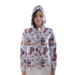 Coffee Mania Caffeine Women s Hooded Windbreaker