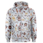 Coffee Mania Caffeine Men s Zipper Hoodie