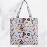 Coffee Mania Caffeine Zipper Grocery Tote Bag