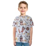 Coffee Mania Caffeine Kids  Sport Mesh T-Shirt