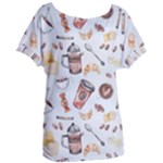 Coffee Mania Caffeine Women s Oversized T-Shirt