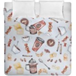 Coffee Mania Caffeine Duvet Cover Double Side (King Size)